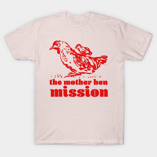 The mission - red T-Shirt by AniaZwara ART